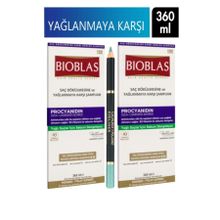 Bioblas Saç Dökülmesine ve Yağlanmaya Karşı 2x360 ml Şampuan