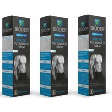 Bioder Erkek 3'lü 100 ml Tüy Dökücü Krem