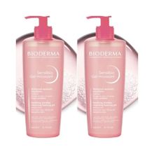 Bioderma 2x500 ml Sensibio Gel Moussant Foaming Gel