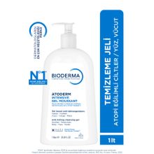 Bioderma Atoderm Intensive Foaming Gel Çok Kuru ve Atopi Eğilimli Ciltler İçin 1 lt Onarıcı Temizleme Jeli