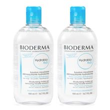 Bioderma Hydrabio H2O Nemsiz Ciltler İçin 500 ml 1 + 1 Nemlendirici ve Temizleyici Misel Solüsyon