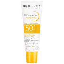 Bioderma Photoderm Aquafluide SPF50+ 40 ml Nemlendirici Hassas Ciltler İçin Renksiz Yüz Güneş Koruyucu Krem