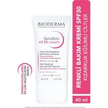 Bioderma Sensibio AR BB SPF30 Hassas Ciltler Kızarıklık Karşıtı Güneş Koruyuculu 40 ML Renkli Bakım Kremi