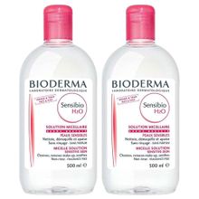 Bioderma Sensibio H2O 2x500 ml Yüz ve Makyaj Temizleme Suyu