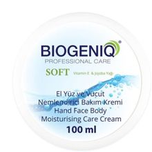 Biogeniq El Yüz ve Vücut 100 ml Nemlendirici Bakım Kremi