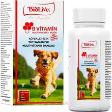 Biolive 100 gr Köpekler Için B Vitamin Multivitamin Biotin Tüy Döküm Tüy Sağlığı