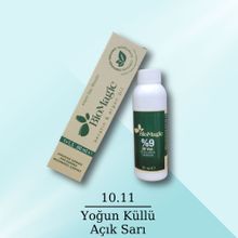 Biomagic 10.11 Yoğun Küllü Açık Sarı 60 ML Saç Boyası + 30 Vol 90 ML Oksidan