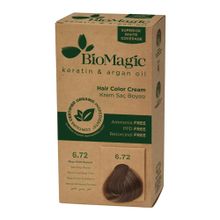 Biomagic 6.72 60 ml Koyu Küllü Kumral Krem Saç Boyası
