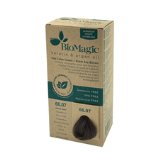 Biomagic 66.07 Çikolata Kahve Keratin ve Argan Yağlı Organic Krem Saç Boyası