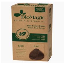 Biomagic No:5.03 60 ml Fındık Kabuğu Doğal Saç Boyası