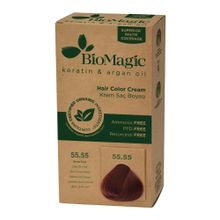 Biomagic No:55.55 Şarap Kızılı Doğal Saç Boyası