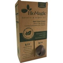 Biomagic No:811 Yoğun Küllü Açık Kumral Saç Boyası