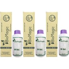 Biomagic Organik Amonyaksız Açık Kumral No 8.00 3 Adet Saç Boyası+Oksidan