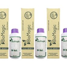 Biomagic Organik Amonyaksız Çok Açık Kumral Dore-99.33 3 Adet Saç Boyası+Oksidan