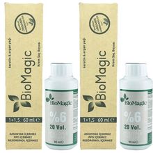 Biomagic Organik Amonyaksız Saç Boyası Koyu Kahve-3.00+ 2x Oksidan