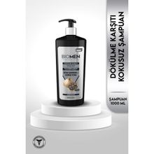 Biomen Professional Siyah Sarımsak & Gümüş İyonu 1000 ml Dökülme Karşıtı Şampuan