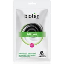 Bioten Detox Siyah 20 ml Kağıt Maske