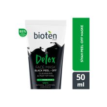 Bioten Detox Siyah Peel-Off Kremsi Yüz Mazkesi 50 ml