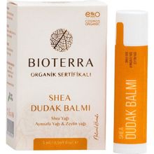 Bioterra 5 ml Shea Butter Dudak Balmı