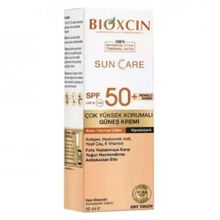 Bioxcin Kuru ve Normal Ciltler İçin SPF50+ 50 ml Renkli Güneş Kremi