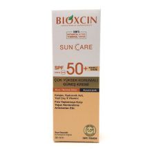 Bioxcin Sun Care SPF 50+ 50 ml Kuru ve Normal Ciltler Renkli Güneş Kremi