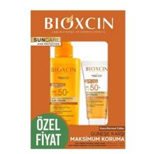 Bioxcin Sun Care SPF50+ 200 ml Güneş Spreyi ve Sun Care SPF50+ 50 ml Güneş Kremi