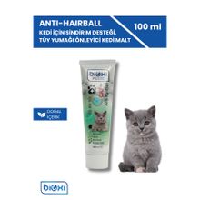 Bioxi Plus Anti Hairball Kediler İçin Tüy Yumağı Önleyici Sindirim 100 ml Destekleyici Malt