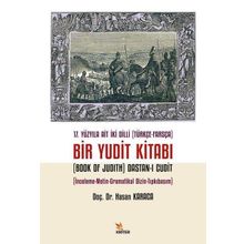 Bir Yudit Kitabı Kriter Yayıncılık