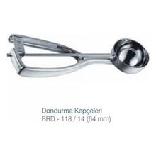 Biradlı 64 mm Makaslı Dondurma Kepçesi
