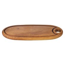 Biradlı GRV-1886 40X15 cm Ceviz Pide Sunum Tahtası