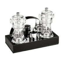 Biradlı GRV-197 4'lü Şeffaf Akrilik Menaj Set