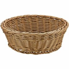 Biradlı GRV-2454 Plastik Yuvarlak 21x21x7 cm Sepet