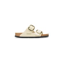 Birkenstock 1026128-20480 Bej Arizona Big Buckle Nl High Shine Kadın Terlik