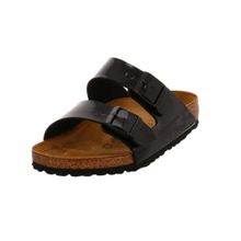 Birkenstock Arizona Patent 1005291 Black Patent Siyah Rugan Birko-Flor Unisex Çift Bantlı Terlik