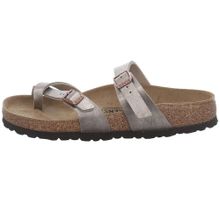 Birkenstock Mayari BF Graceful 1016408 Graceful Taupe Vizon Birko-Flor Kadın Terlik