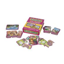 Birlik HAY1185 Diy-Toy 2 ve 3 Parçalı Hayvanlar Tamamlama Kartları