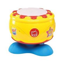 Birlik Oyuncak Işıklı Sesli Kaya Davul Müzik Aleti Bebek Eğitici Oyuncak