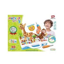 Birlik Toys Eğitici Matkap Seti Hayvanlar