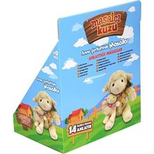 Birlik Toys M-1117526-12 Yavrulu Masal Anlatan Kuzu Peluş Oyuncak