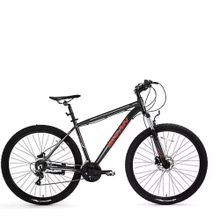 Bisan Atlas 48 cm V 27.5 Jant 21 Vites Parlak Gri Kırmızı Erkek Dağ Bisikleti