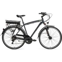 Bisan Comet 48 cm V 26 Jant 21 VİVites Parlak Gri Sarı Elektrikli Bisiklet