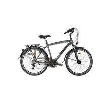 Bisan Comfortline 48 cm V 26 Jant 21 Vites Metalik Gri Yeşil Erkek Şehir Bisikleti