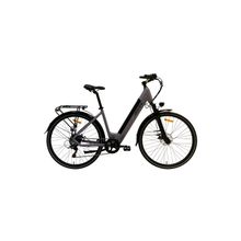Bisan Moon 28 Jant 700C 7 Vites 47 cm Metalik Gri Siyah Elektrikli Bisiklet