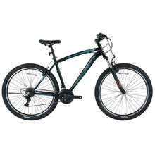 Bisan MTS 4600 48 cm 27.5 Jant 21 Vites Mat Siyah - Mavi Renk Erkek Dağ Bisikleti