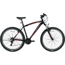Bisan MTS 4600 V 24 Jant 21 Vites 34 cm Mat Siyah Turuncu Erkek Dağ Bisikleti