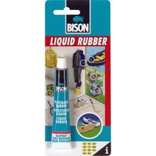 Bison Sıvı Kauçuk Tamir Yapıştırıcı 50 ml Aşınma Dayanımlı Güçlü Elastik Özellik