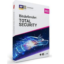 BitDefender Total Security 5 Kullanıcı 1 Yıl Antivirüs