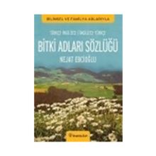 BITKI ADLARI SÖZLÜĞÜ (İNGİLİZCE-TÜRKÇE / TÜRKÇE-İNGİLİZCE) - NEJAT EBCİOĞLU
