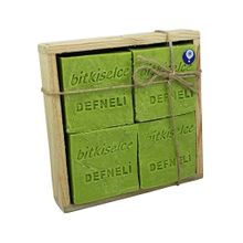 Bitkiselce 4x450 gr El Yapımı Defneli Gar Sabunu