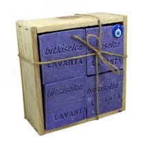 Bitkiselce 5x450 gr El Yapımı Lavanta Sabunu